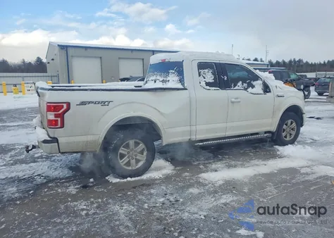 2018 Ford F150 Super Cab z USA, uszkodzony, nr VIN 1FTFX1E55JFA84766